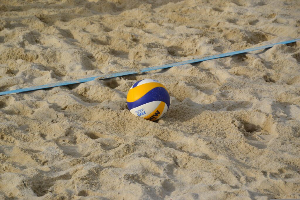 Beach volley pallo hiekalla